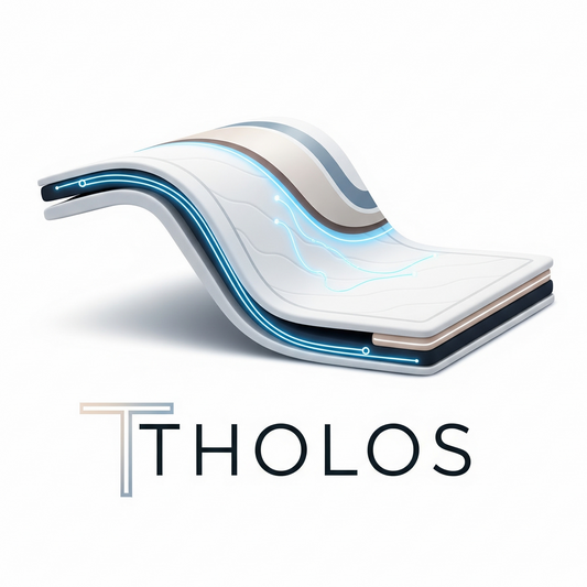 Materasso Modello Tholos lattice e memory foam