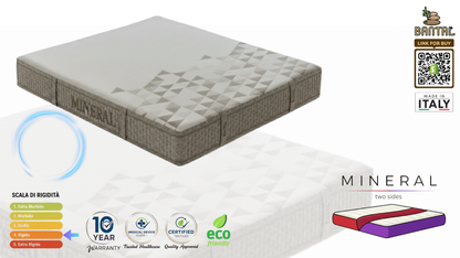 Materasso modello mineral Double Memory Estate/Inverno